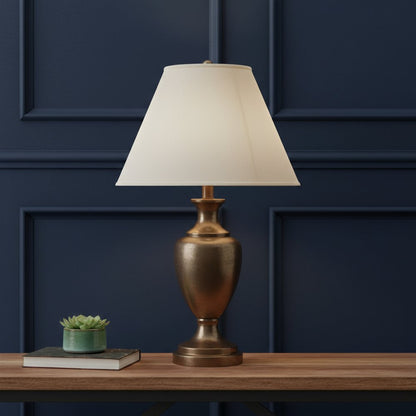 Off White Linen Plain Empire Lamp Shade
