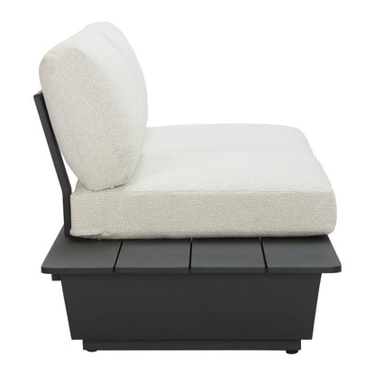 79" Beige Polypropylene Sofa