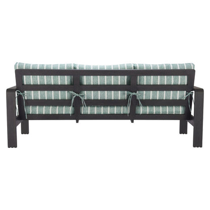 83" Green Polypropylene Sofa