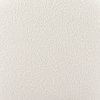 35" White Upholstered Swivel Arm Chair
