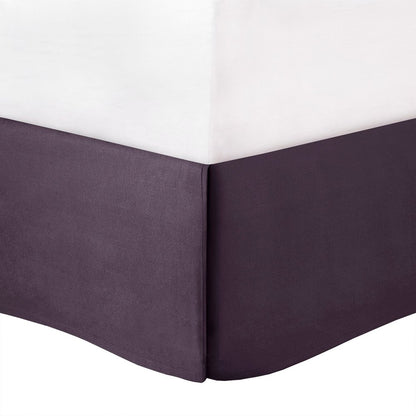 Set of Seven Plum King Ring Stitch Polyester Sham And Comforter