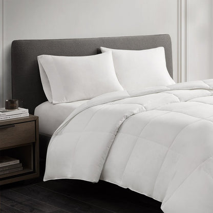 White Ring Stitch Sham And Comforter