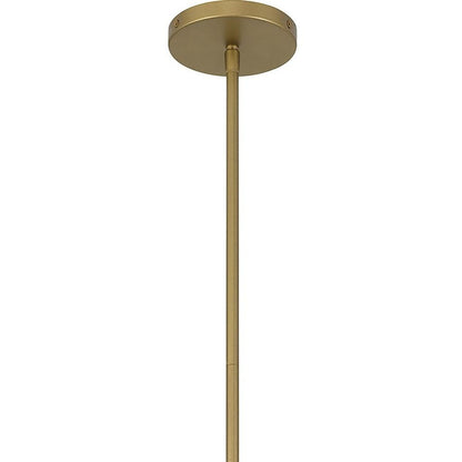16" Antique Gold Aluminum Cone LED Dimmable Outdoor Pendent Hanging Light