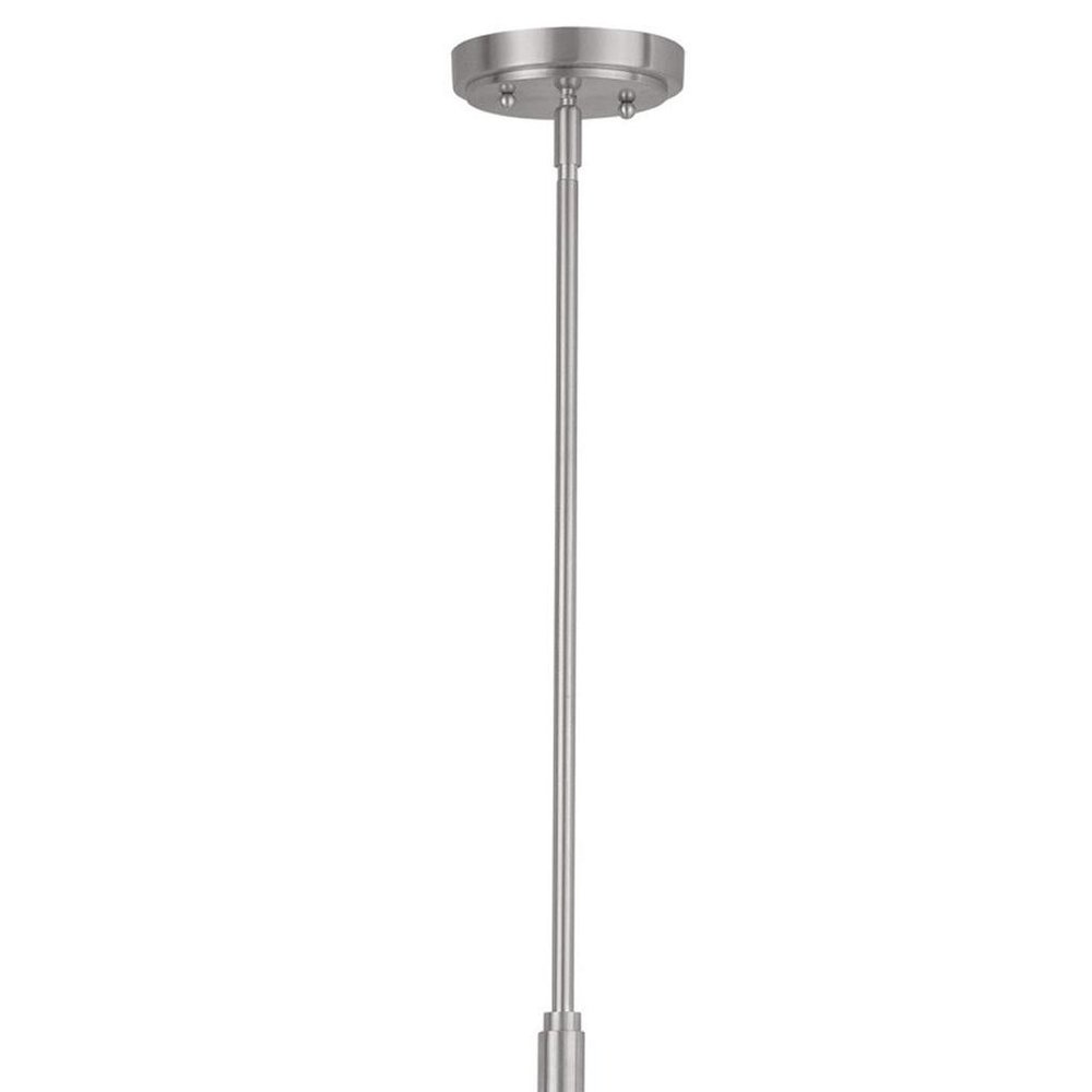 Five Light Dimmable Chandelier With Shades