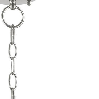 Three Light Dimmable Chandelier With Shades