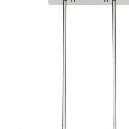 Three Light Dimmable Chandelier With Shades