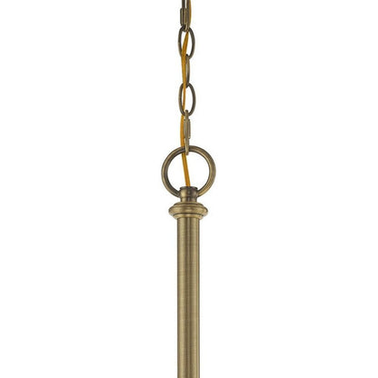 Five Light Dimmable Chandelier With Shades
