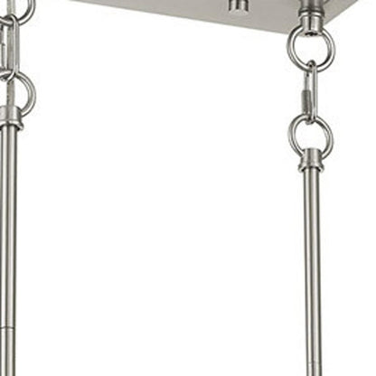 Ten Light Dimmable Chandelier With Shades