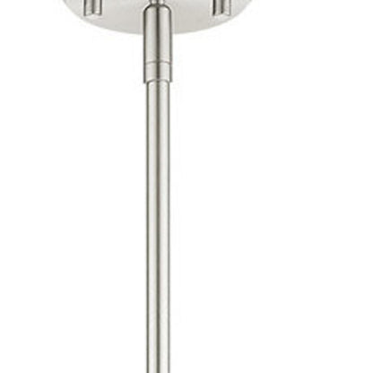 Three Light Dimmable Chandelier With Shades