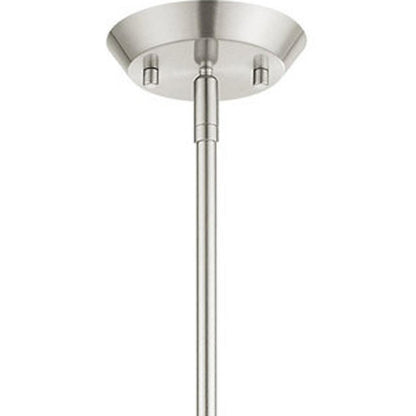Three Light Dimmable Chandelier With Shades