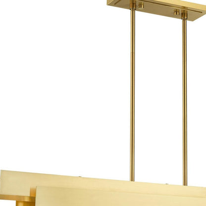 Five Light Dimmable Chandelier With Shades