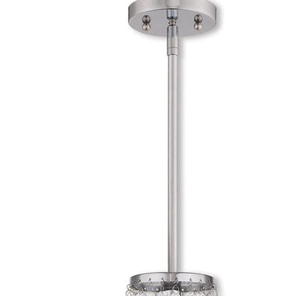 Four Light Dimmable Chandelier With Shades