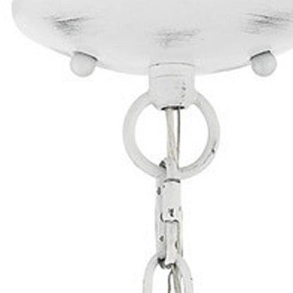 Three Light Dimmable Chandelier With Shades