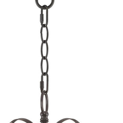 Three Light Dimmable Chandelier With Shades