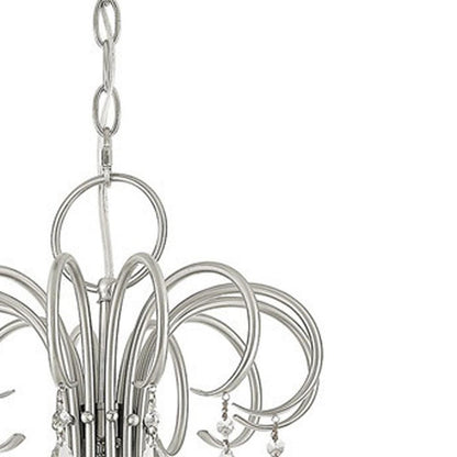 Multi Light Dimmable Chandelier With Shades
