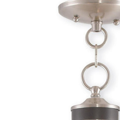 Five Light Dimmable Chandelier With Shades