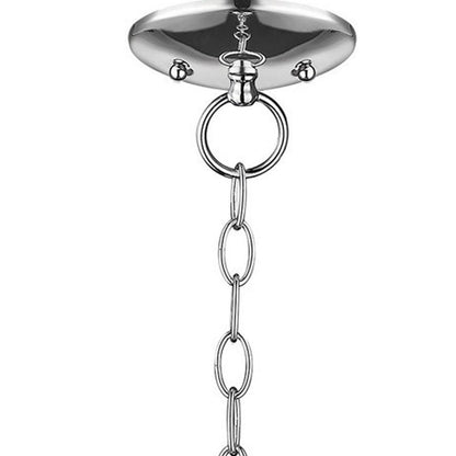 Two Light Dimmable Chandelier With Shades