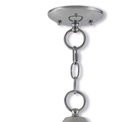 Three Light Dimmable Chandelier With Shades