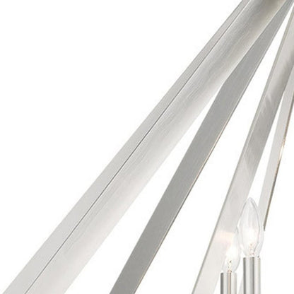 Multi Light Dimmable Chandelier With Shades