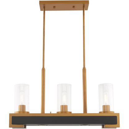 Two Light Dimmable Chandelier With Shades