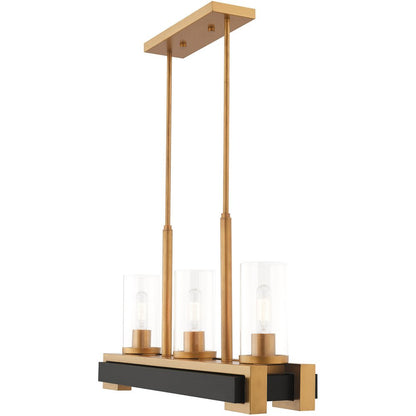 Two Light Dimmable Chandelier With Shades