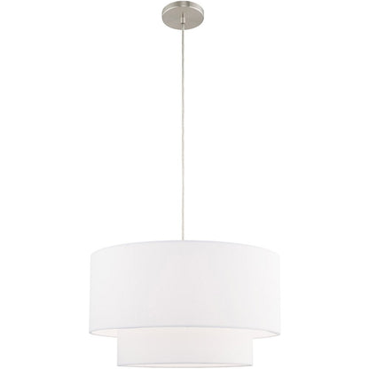 Dimmable Chandelier With Shades