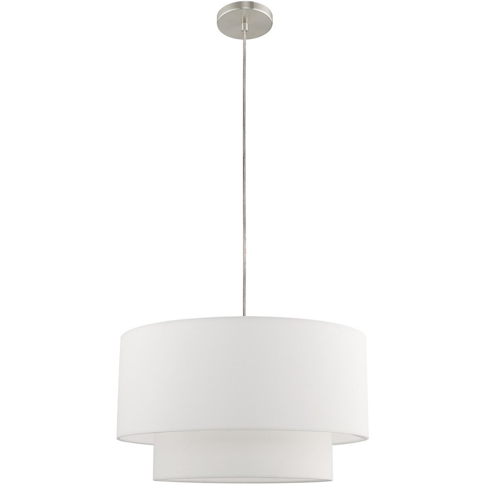 Dimmable Chandelier With Shades