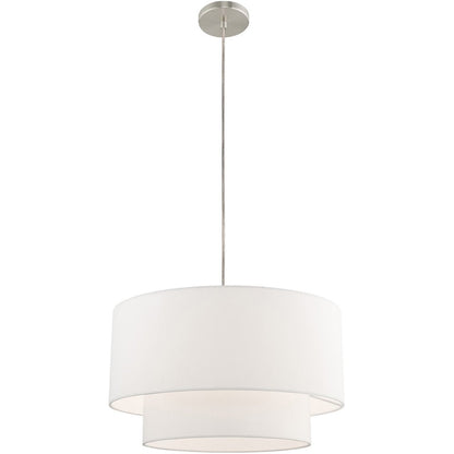 Dimmable Chandelier With Shades