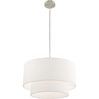 Dimmable Chandelier With Shades