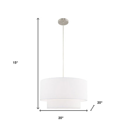 Dimmable Chandelier With Shades