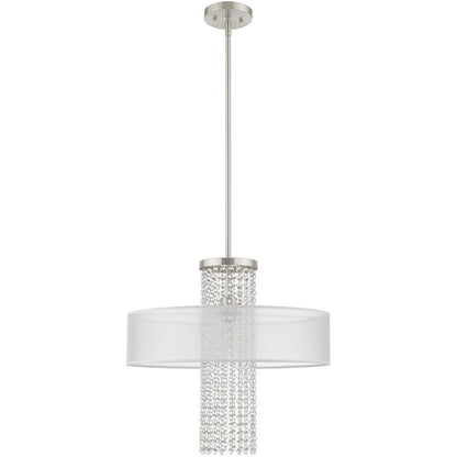 Dimmable Chandelier With Shades