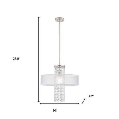 Dimmable Chandelier With Shades