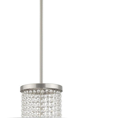 Four Light Dimmable Chandelier With Shades