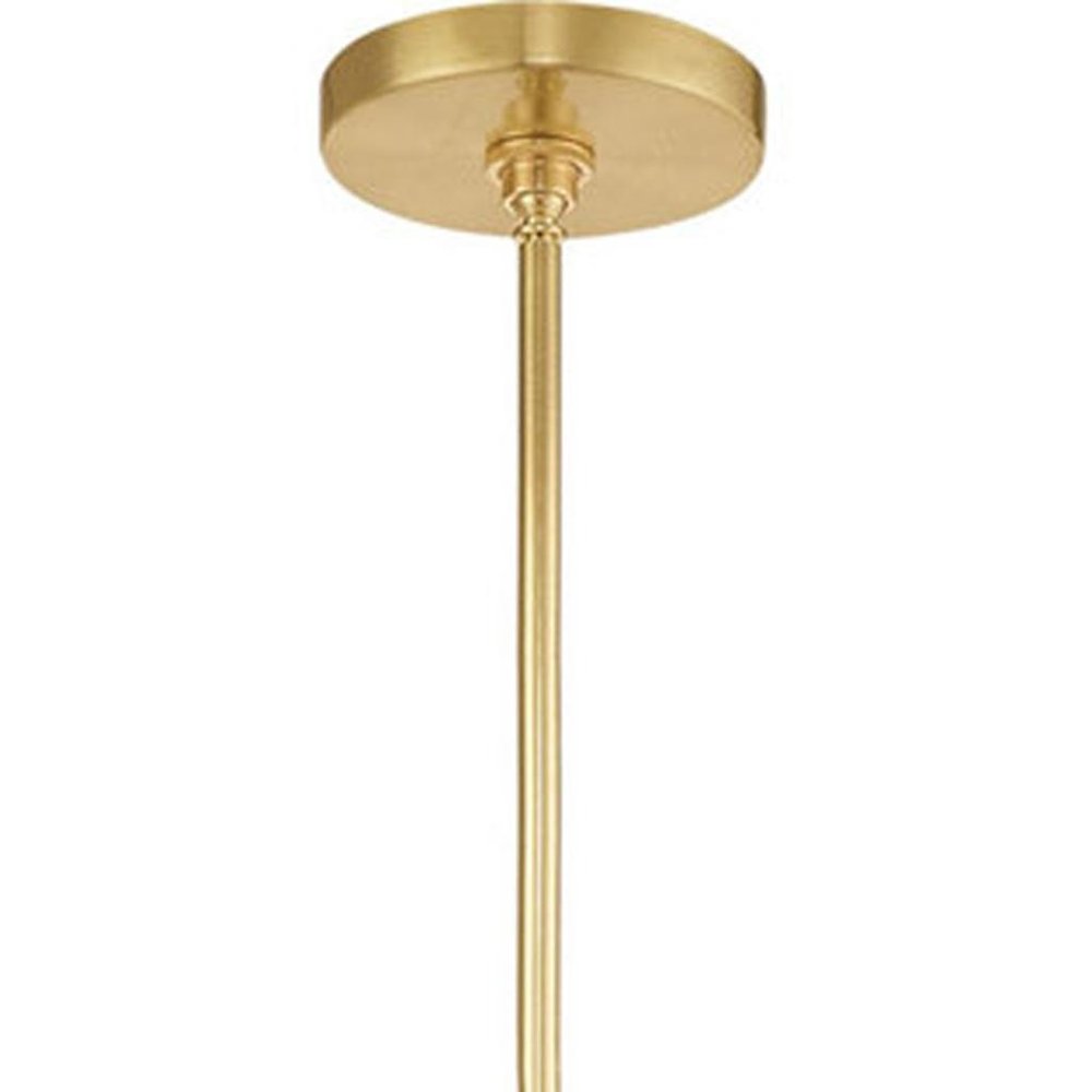 Six Light Dimmable Chandelier With Shades