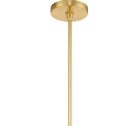 Eight Light Dimmable Chandelier With Shades