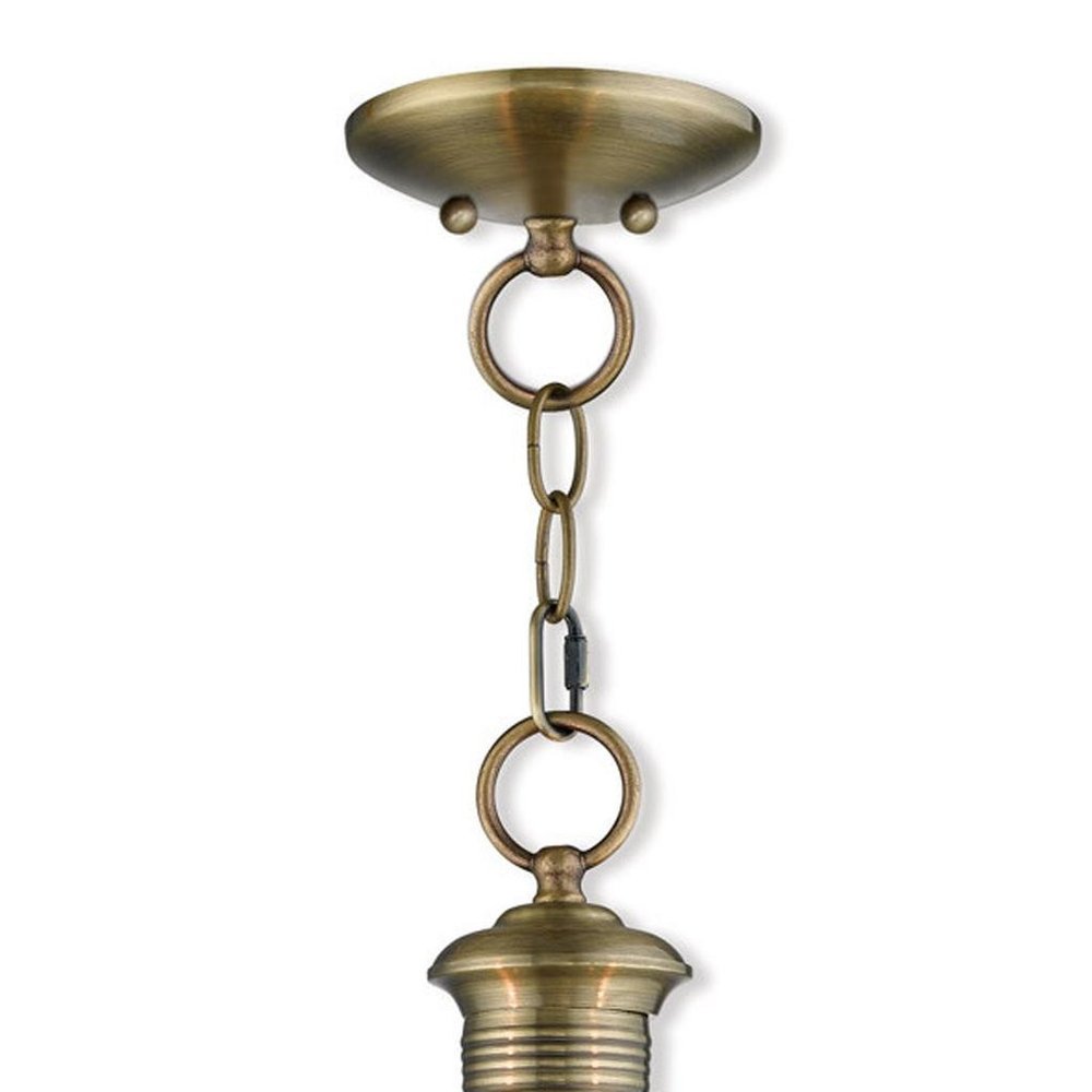 Three Light Dimmable Chandelier With Shades