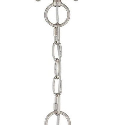 Three Light Dimmable Chandelier With Shades
