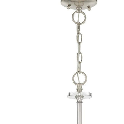 Five Light Dimmable Chandelier With Shades