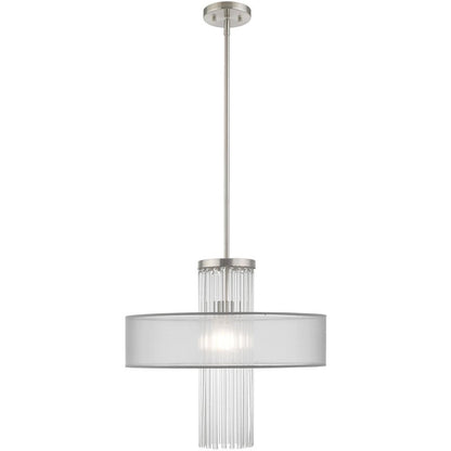 Dimmable Chandelier With Shades