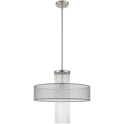 Dimmable Chandelier With Shades