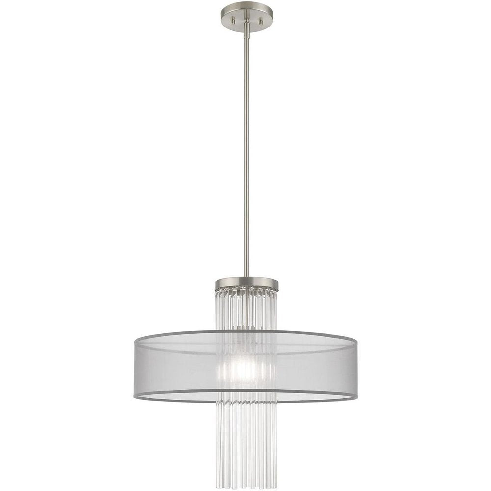 Dimmable Chandelier With Shades