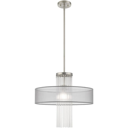 Dimmable Chandelier With Shades