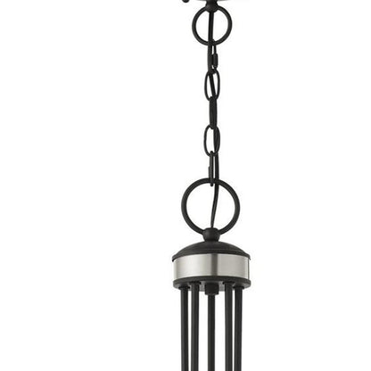 Five Light Dimmable Chandelier With Shades
