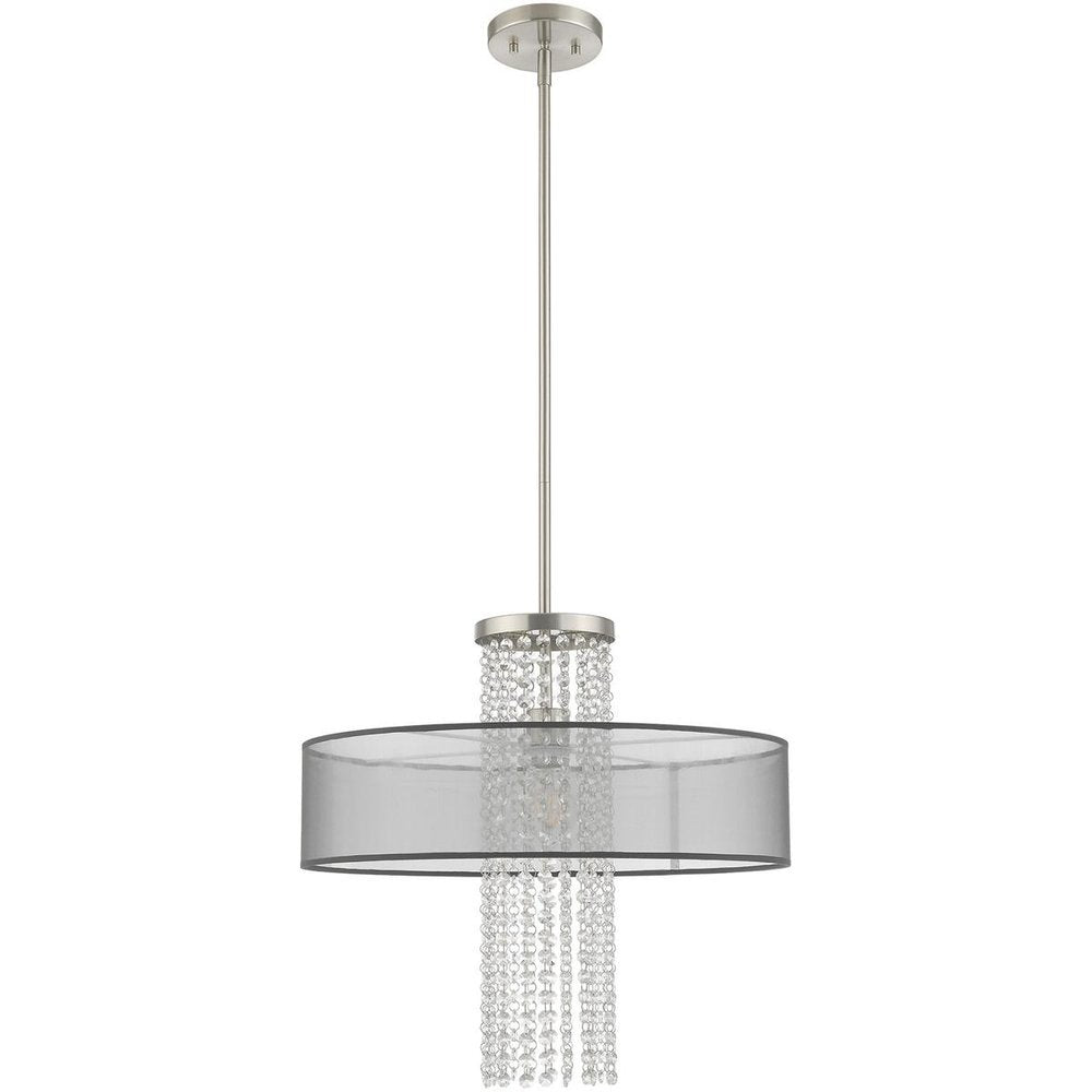 Dimmable Chandelier With Shades