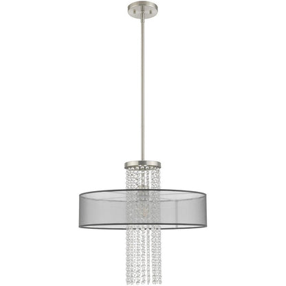 Dimmable Chandelier With Shades