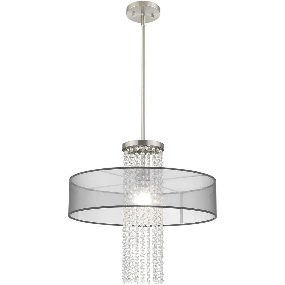 Dimmable Chandelier With Shades