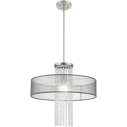 Dimmable Chandelier With Shades