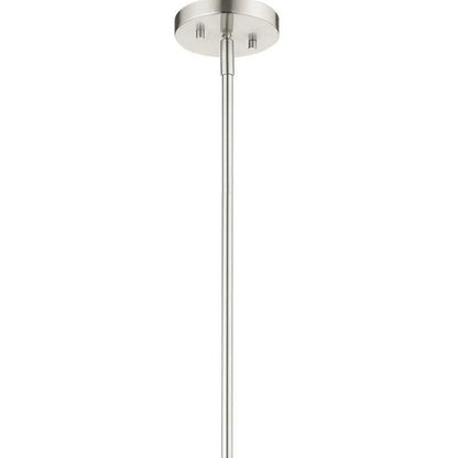 Three Light Dimmable Chandelier With Shades