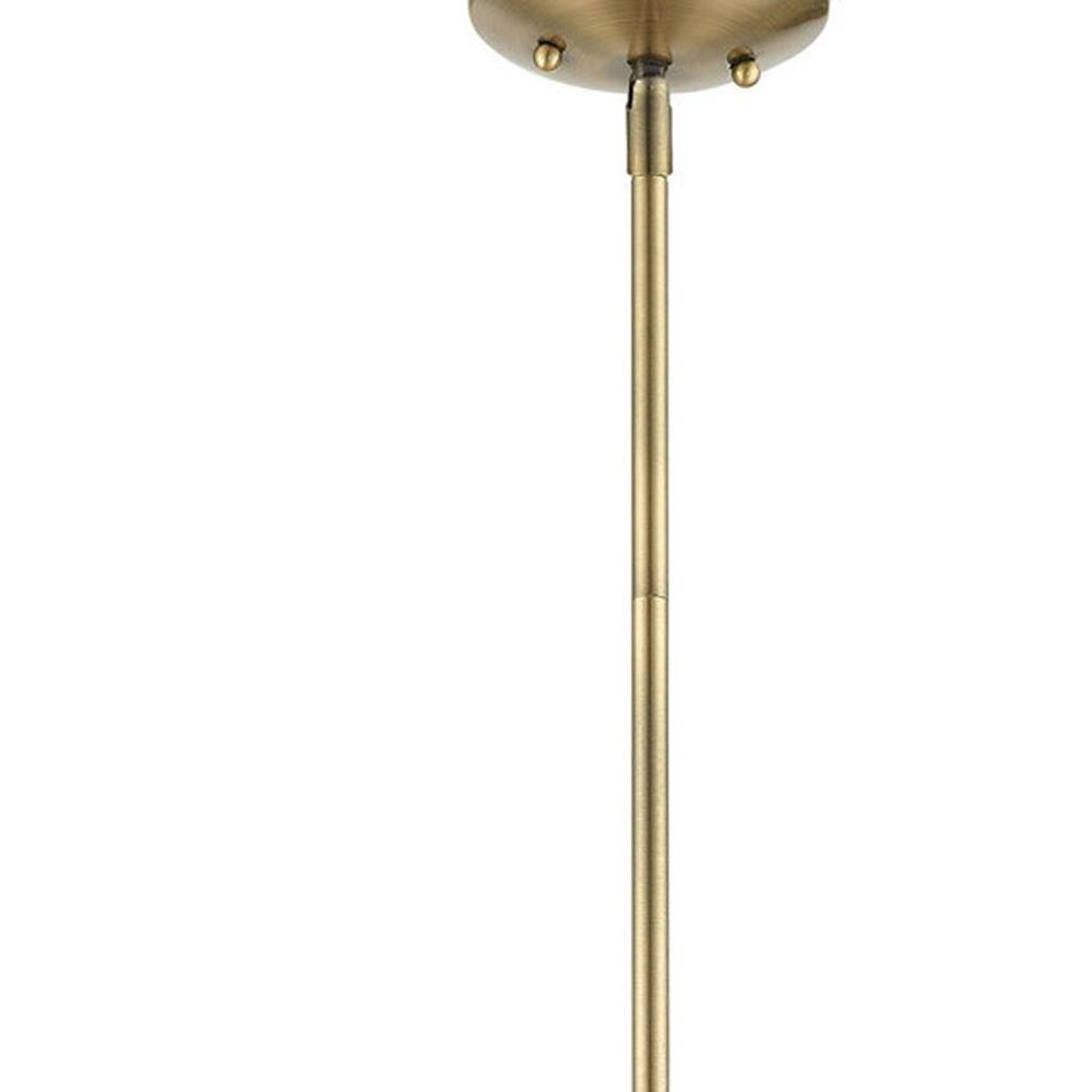 Five Light Dimmable Chandelier With Shades