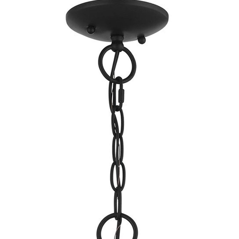 Four Light Dimmable Chandelier With Shades